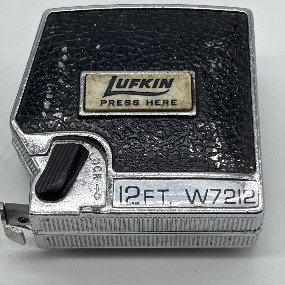 Vtg Lufkin‎ Westcraft Evans & Co Metal Tape Measures Collectible Tool 4 In Lot